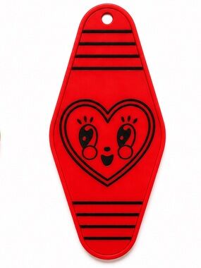2/$25 Johanna Parker Inspired Heart Motel Keychain